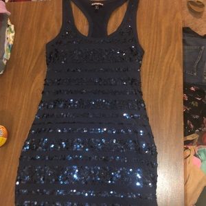 Sale!! Express Navy Blue Dress